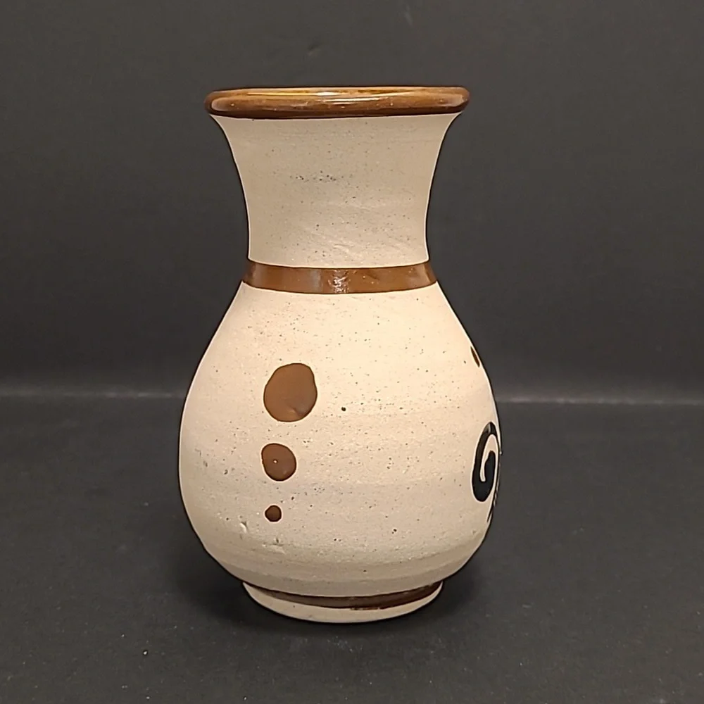 Vintage Mexican Pottery Vase